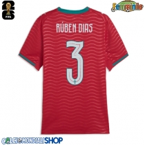 Maglie da calcio Portogallo Ruben Dias #3 Prima Maglia Femminile Mondiali 2026  Manica Corta